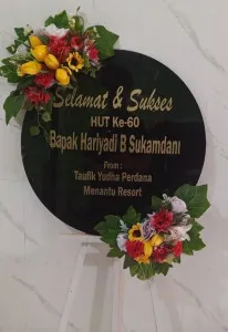 Papan Akrilik Ucapan Ulang Tahun Tanjung Priok